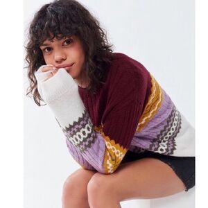 Urban Outfitters Multicolor Striped Sweater
